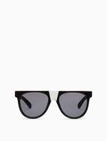 Thumbnail for your product : Calvin Klein metal bridge square sunglasses