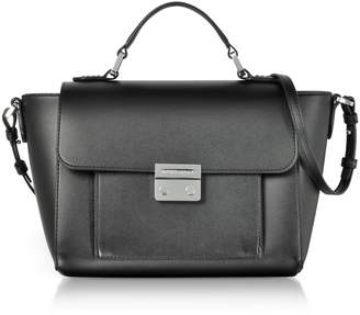 Emporio Armani Smooth Leather Top-handle Shoulder Bag
