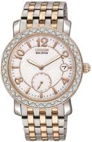 Thumbnail for your product : Citizen Drive From Eco-Drive TTG Swarovski® Crystal-Set Bracelet Ladies Watch
