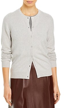 light grey cardigan sweater