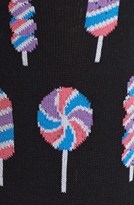 Thumbnail for your product : Hot Sox 'Rainbow Lollipop' Crew Socks (3 for $15)
