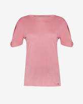 Thumbnail for your product : Ted Baker NARVA Twisted cuff T-shirt