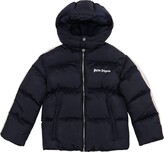 Thumbnail for your product : Palm Angels Logo Heavy Track Puffer Jkt