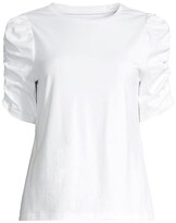Thumbnail for your product : Kate Spade Ruched-Sleeve T-Shirt