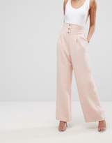 Thumbnail for your product : ASOS Tailored Super High Waist Uber Wide Leg Trouser