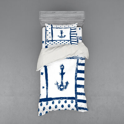 Ambesonne Anchor Duvet Cover Set