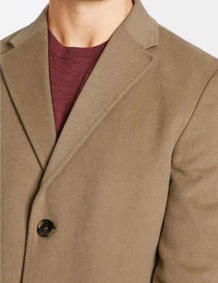 Marks and Spencer Wool Blend Revere Coat