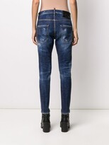 Thumbnail for your product : DSQUARED2 Rhinestone-Embellished Skinny Jeans