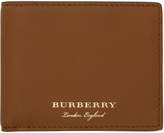 Thumbnail for your product : Burberry Tan Hipfold Wallet