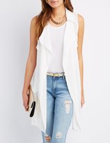 Thumbnail for your product : Charlotte Russe Belted Longline Vest
