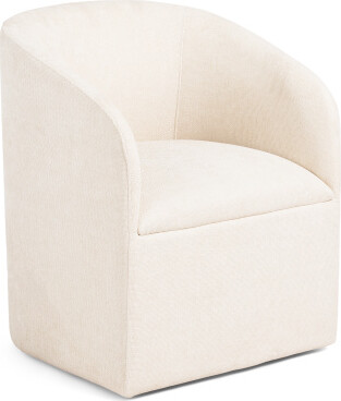 TJMAXX 24X30 Kylie Caster Wheel Anywhere Chair, Polyester