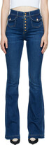 Thumbnail for your product : Versace Jeans Couture Blue Flared Jeans