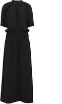 Thumbnail for your product : Julia Allert - Gathered Waist Black Maxi Dress