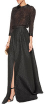 Thumbnail for your product : Jenny Packham Beaded Silk-Chiffon Top