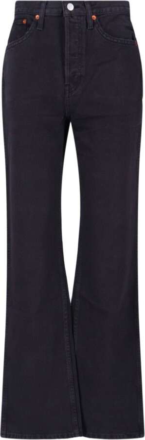 RE/DONE '70S' Bootcut Jeans - Black