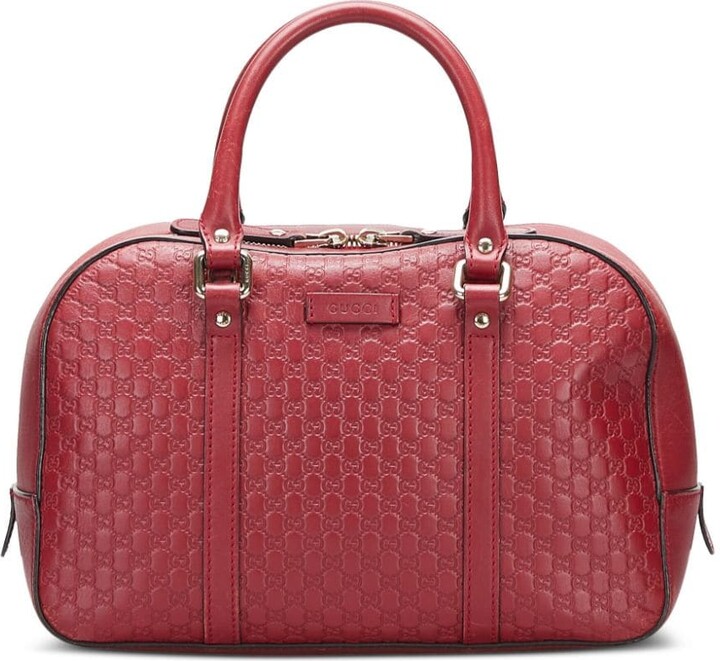 Gucci Pre-Owned Boston GG Supreme Handbag - Farfetch