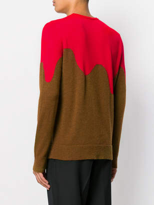 Cmmn Swdn contrast knitted sweater
