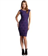 Thumbnail for your product : French Connection blueblood and amethyst 'Luxury Lace' stretch knit dress