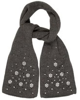 Thumbnail for your product : Kate Spade Embellished Wool Scarf