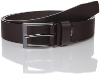 LINDENMANN Mens leather belt/Mens belt business belt full grain leather belt