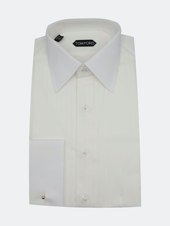 Tom Ford White Men's Dress Shirts | Shop the world's largest 