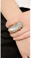 Thumbnail for your product : Alexis Bittar Two Tone Cocktail Ring with Crystals