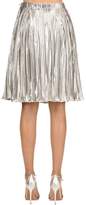 Thumbnail for your product : Ingie Paris PLEATED LAME SKIRT