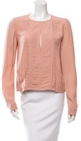 Thumbnail for your product : Diane von Furstenberg Long Sleeve Kneema Top
