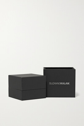 Suzanne Kalan 18-karat Rose Gold, Diamond And Sapphire Earrings - One size