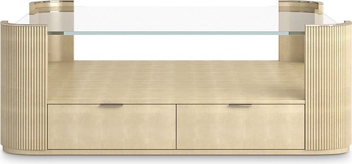 Caracole Love Oval Cocktail Table