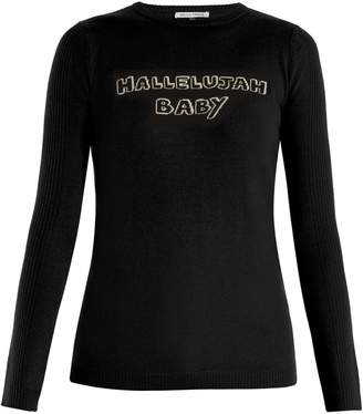 Bella Freud Hallelujah Baby wool and cashmere-blend sweater