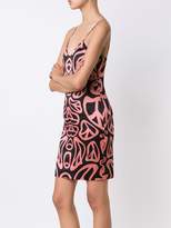 Thumbnail for your product : Moschino melting peace sign slip dress