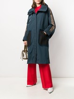 Thumbnail for your product : Fendi FF motif oversized hooded parka