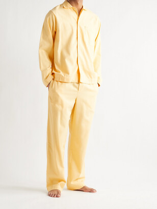 Tekla Organic Cotton-Flannel Pyjama Trousers