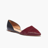 Thumbnail for your product : Madewell The d'Orsay Flat in Calf Hair and Leather