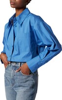 Thumbnail for your product : Equipment Sergine Pleat Sleeve Button-Up Shirt