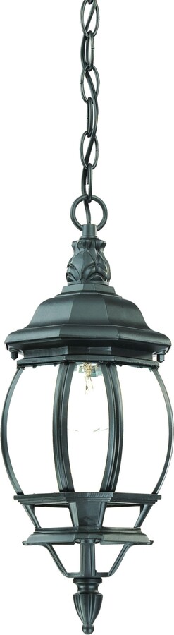 Slickblue White Glass Globe Hanging Light