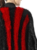 Thumbnail for your product : Y-3 Shaggy Striped Techno Coat