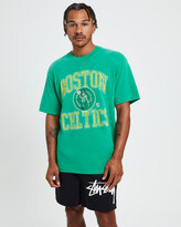 Thumbnail for your product : Mitchell & Ness Vintage Hwc Ivy Arch Boston Tee Faded Kelly Green