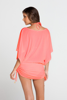 Thumbnail for your product : Luli Fama Cosita Buena Cover Ups South Beach Dress In Hot Mess (L177968)