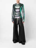 Thumbnail for your product : Rick Owens Wide-Leg Drawstring Trousers