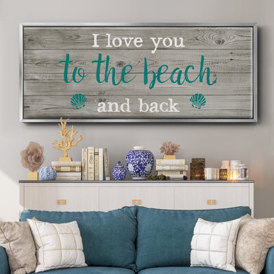 Wexford Home Beach and Back- Framed Canvas