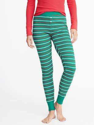patterned thermal leggings