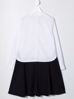 Thumbnail for your product : Marni Kids Ruffled Shirt Dress