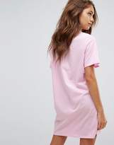 Thumbnail for your product : boohoo Girl Power Slogan T-Shirt Dress