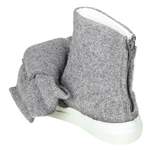 Thumbnail for your product : Joshua Sanders Boots With Bow Color Gray