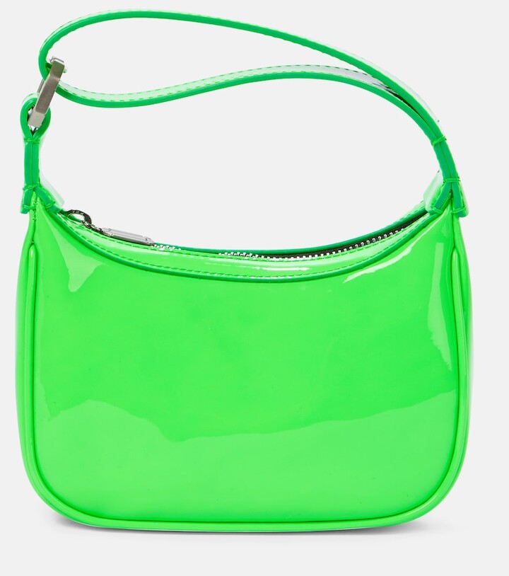 neon lime purse