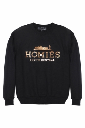 Brian Lichtenberg Homies Sweatshirt in Black/Gold