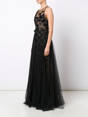 Marchesa Notte butterfly gown