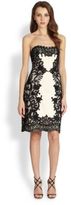 Thumbnail for your product : Sue Wong Strapless Embroidery Dress